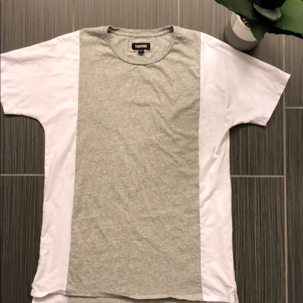 Zanerobe Longline Colorblock Tee
